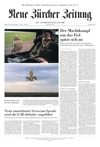 Neue Zürcher Zeitung International - 22 April 2026