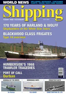 Shipping Today & Yesterday - July 2025
