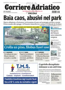 Corriere Adriatico Ancona - 2 Giugno 2025