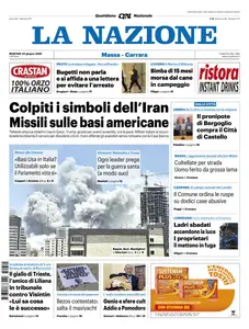 La Nazione Massa Carrara - 24 Giugno 2025