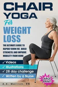 Chair Yoga For Weight Loss: The Ultimate Guide to Rapidly Burn Fat, Build Strength, and Improve Mobility from Home