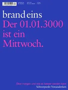 Brand eins - Dezember 2024