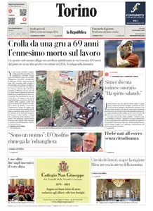 la Repubblica Torino - 9 Settembre 2025