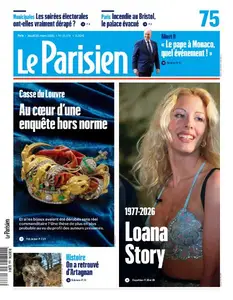Le Parisien du Jeudi 26 Mars 2026