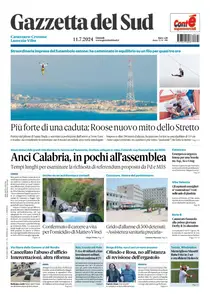 Gazzetta del Sud Catanzaro - 11 Luglio 2024