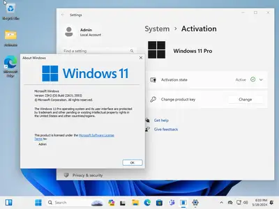 Windows 11 Pro 23H2 Build 22631.3593 (No TPM Required) With Office 2021 Pro Plus Multilingual Preactivated May 2024