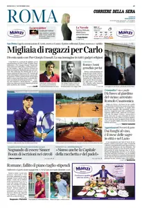 Corriere della Sera Roma - 7 Settembre 2025