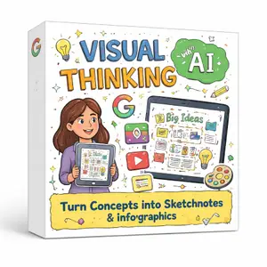 Visual Thinking with AI: Turn Any Concept into a Sketchnote & Infographic Using Google Gemini