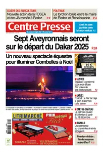 Centre Presse Aveyron - 12 Décembre 2024