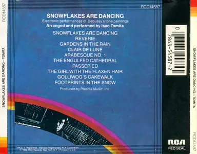Tomita - Snowflakes Are Dancing (1974) [1982, 1st Issue] REPOST