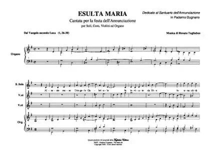 ESULTA MARIA - Cantata for the Feast of the Annunciation