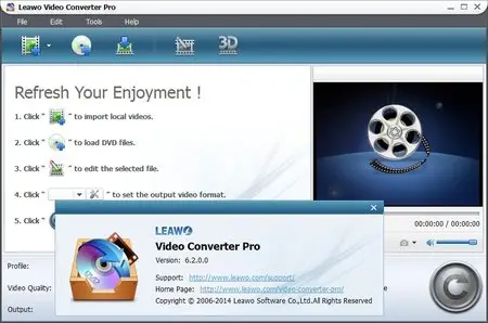 Leawo Video Converter Pro 6.2.0.0