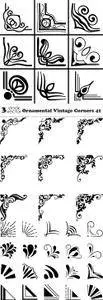 Vectors - Ornamental Vintage Corners 41