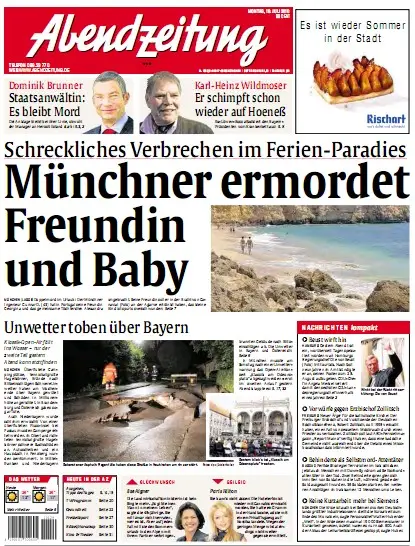 Abendzeitung München vom 19. Juli 2010