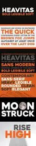 Heavitas Bold Typeface