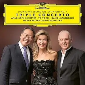 Anne-Sophie Mutter, Daniel Barenboim, Yo-Yo Ma - Beethoven Triple Concerto & Symphony No 7 (Live) (2020)