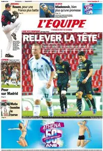 L'Equipe Edition du Mercredi 29 Aout 2012