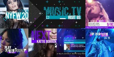 Music and Entertainment TV Broadcast Pack - Project for After Effects (VideoHive)