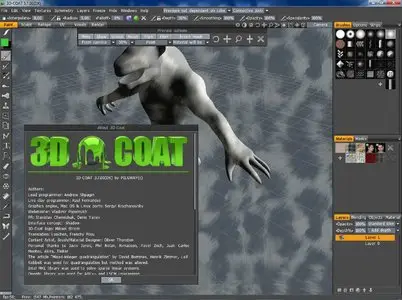 Pilgway 3D Coat 3.7.01B Cuda & Simp