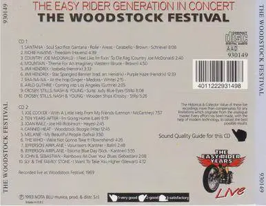 VA - The Woodstock Festival (1993) {The Easy Rider Generation In Concert / The Easy Rider Years Live Series}