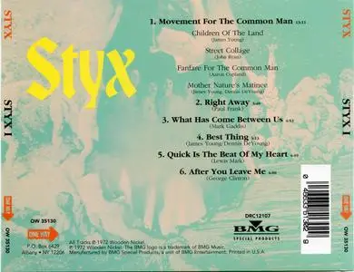 Styx - Styx I (1972)