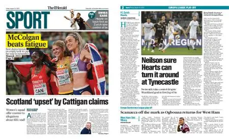 The Herald Sport (Scotland) – August 19, 2022