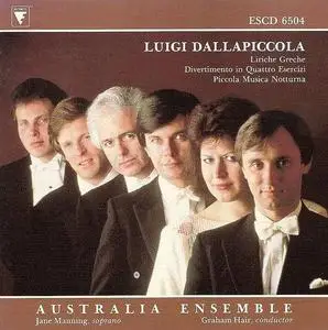 Luigi Dallapiccola: Liriche Greche · Divertimento in Quattro Esercizi · Piccola Musica Notturna (1988)