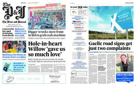 The Press and Journal North East – January 21, 2019