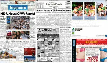 Philippine Daily Inquirer – August 30, 2010