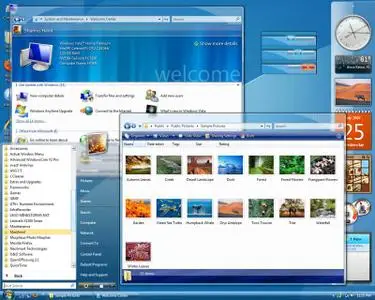 Codename Azul Theme for Windows Vista