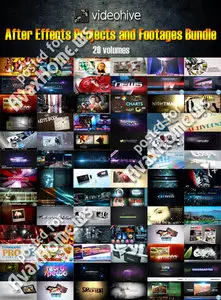 Videohive Projects for After Effects and Footages Bundle (20 Volumes)