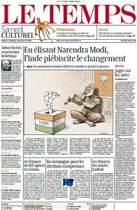 Le Temps du Samedi/Dimanche, 17./18. Mai 2014