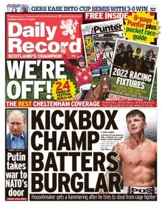 Daily Record – March 14, 2022