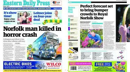 Eastern Daily Press – June 27, 2018