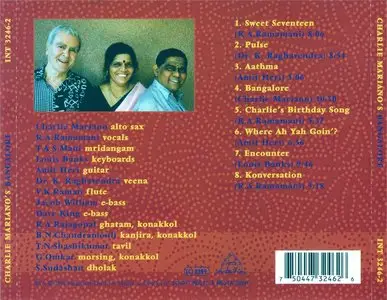 Charlie Mariano - Bangalore (1998)