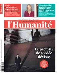 L'Humanite du Jeudi 4 Octobre 2018