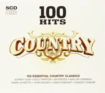 Various Artists - 100 Hits Country [5CD] (2007)