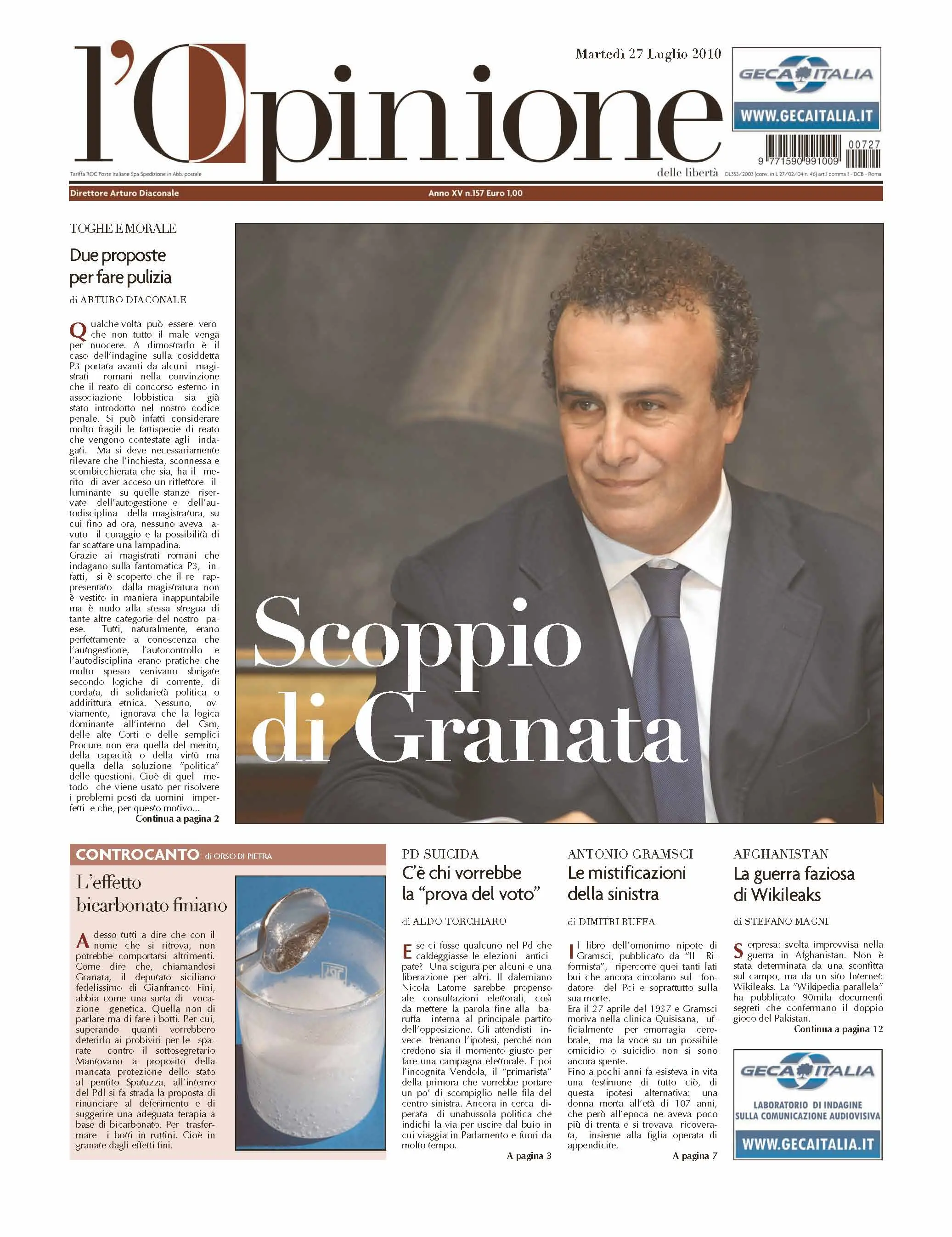 L'Opinione 27.07.2010
