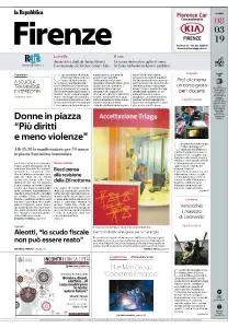 la Repubblica Firenze - 8 Marzo 2019