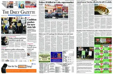 The Daily Gazette – March 23, 2021