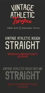 Vintage Athletic – Block Typeface