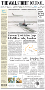 The Wall Street Journal – 27 November 2019