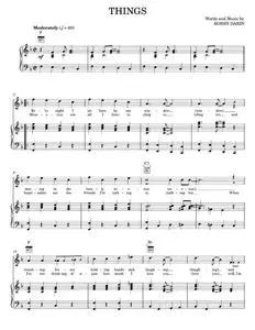 Things - Bobby Darin (Piano-Vocal-Guitar)