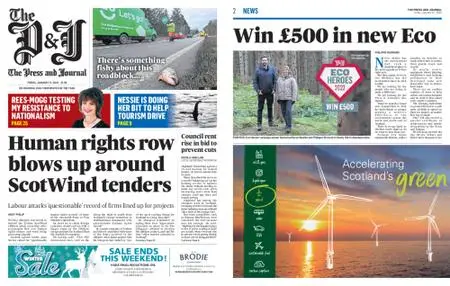 The Press and Journal Inverness – January 21, 2022