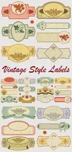 Vintage Style Labels