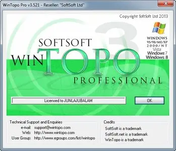 WinTOPO Pro 3.5.2.1