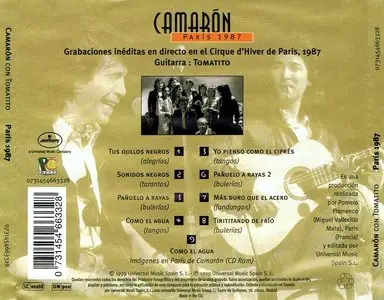 Camarón con Tomatito – París 1987 (1999)
