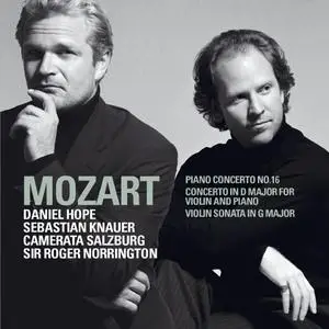 Daniel Hope - Mozart: Piano Concerto No. 16, Concerto for Violin and Piano, Violin Sonata (2005)