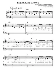 Everybody knows - John Legend (Easy Piano)
