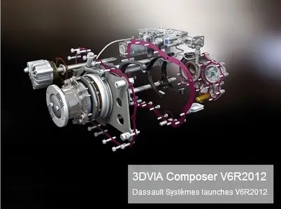 DDS 3DVIA Composer V6R2012 HF2 32bit & 64bit